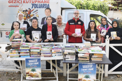 Bursa Osmangazi'de kitaplar fidana dönüşüyor