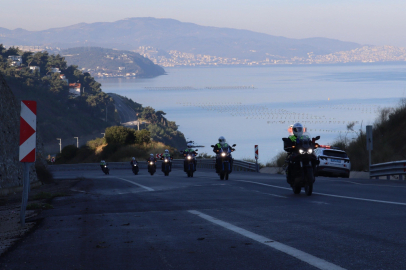 Bursa Jandarma'dan motosiklet sürücülerine ileri sürüş kursu