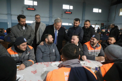 Mustafa Palancıoğlu saha çalışanlarıyla buluştu