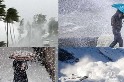 Meteoroloji’den kuvvetli yağış ve fırtına uyarısı