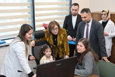 Gaziantep’te yetenek kaşifi testlerine Başkan Şahin katıldı