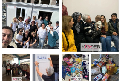 KİGDER deprem bölgesinden elini çekmedi