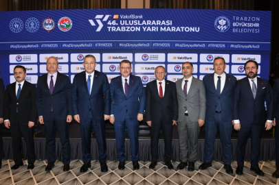 Trabzon’da 46. Uluslararası Yarı Maraton tanıtıldı