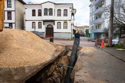 Sakarya'da yeni yağmur suyu hattı ile Elperek yağışlara karşı güvende