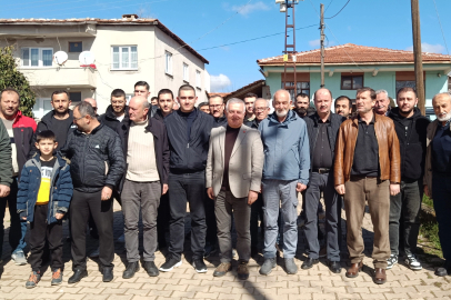 Bilecik Pazaryeri'nde CHP'li genç başkan askere uğurlandı