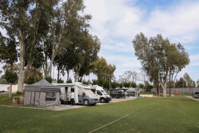 Karavan tatilcileri Konyaaltı Karavan Park’tan memnun