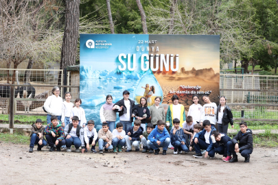 Antalya'da Dünya Su Günü’nde çocuklara eğlenceli eğitim