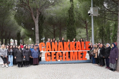 Çanakkale'de Çallı kadınlara Çanakkale yolculuğu