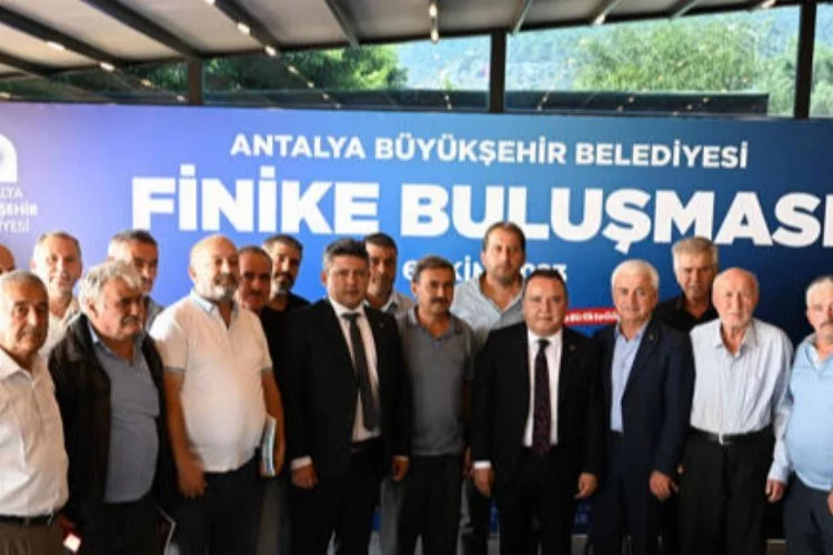 Antalya Büyükşehir'den Finike'ye 282 milyonluk yatırım