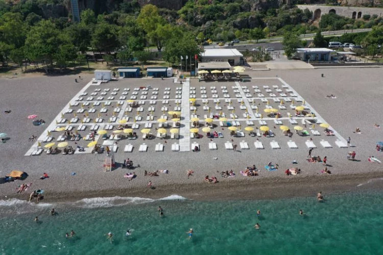 Belediye plajları 2022 yılında rekor kırdı