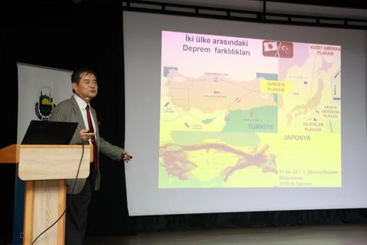 Japon Mühendis İnegöl'de 'deprem'le yüzleştirdi