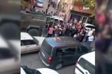 Kahramanmaraş'ta 3 polis memurunu yaralayıp kaçan şüpheliler halk tarafından saldırıya uğradı