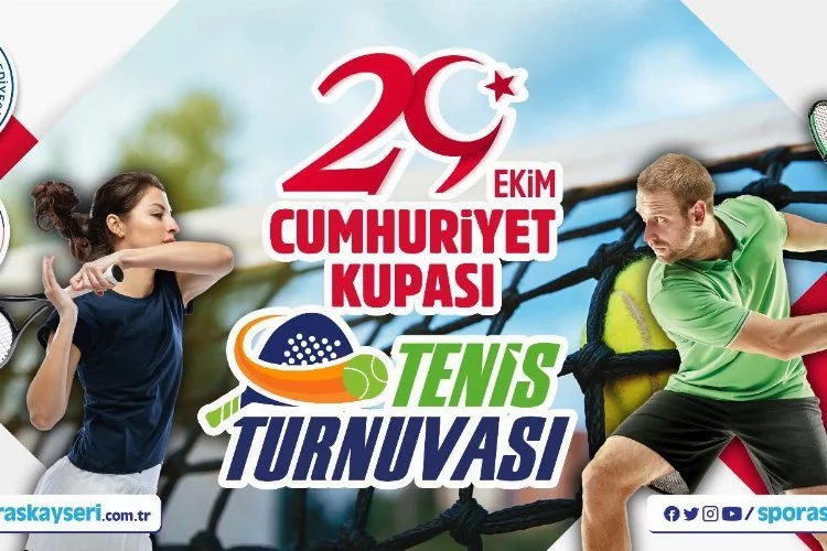 Kayseri'de 29 Ekim'e özel turnuva