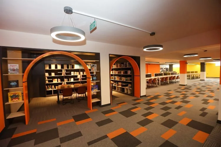 Kayseri Talas'a yeni kütüphane