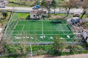 Kocaeli köylere futbol sahası kazandırıyor