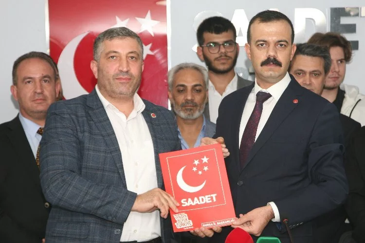 Saadet Partisi Bursa'dan Büyükşehir Belediyesi'ne ilk talip çıktı