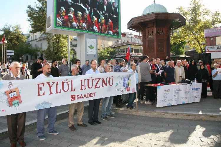 Saadet Partisi Bursa'dan hükümete seslendi... Eğitim sevinci yerine Eylül hüznü yaşanıyor!
